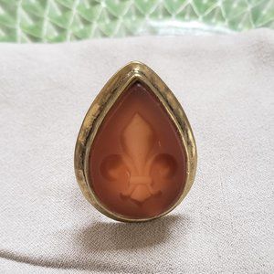 Silpada Fleur-de-lis Ring